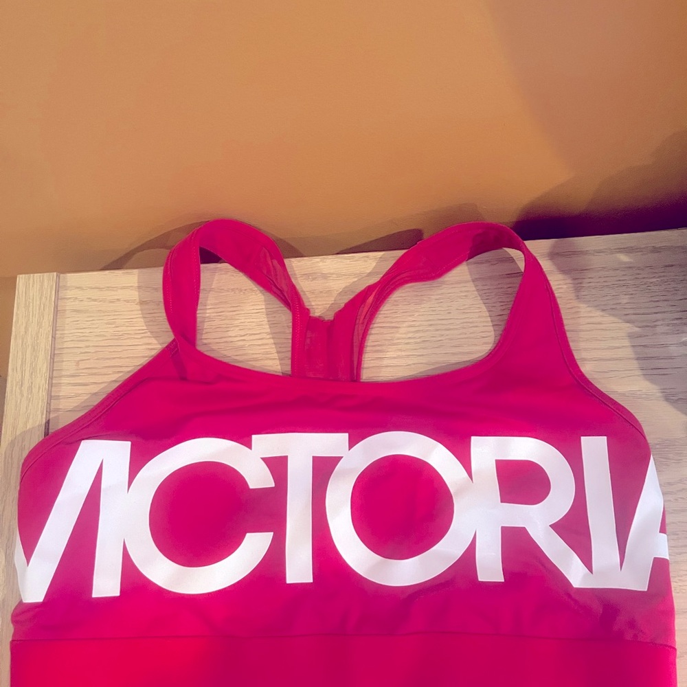 Victoria's Secret Bold Pink Sports Bra